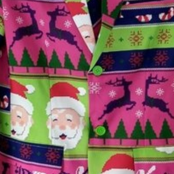 MENS CHRISTMAS SUIT COAT - Picture 2 of 6